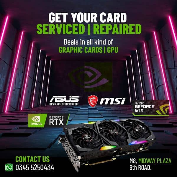 Graphic cards repairing available 0