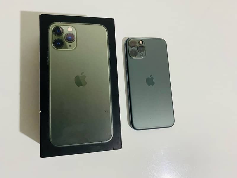 IPHONE 11 Pro WITH BOX PTA APROVE ALL OK PHONE 0