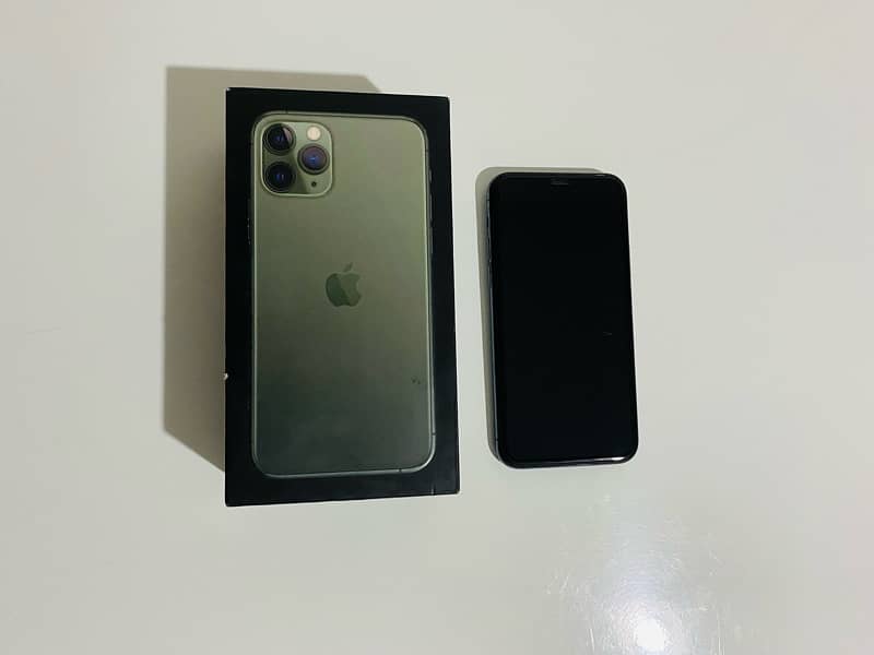 IPHONE 11 Pro WITH BOX PTA APROVE ALL OK PHONE 1