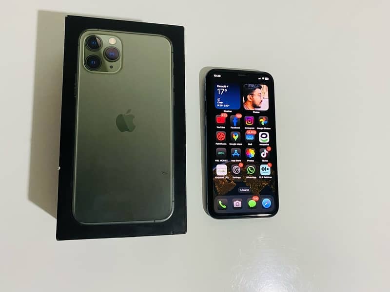 IPHONE 11 Pro WITH BOX PTA APROVE ALL OK PHONE 2