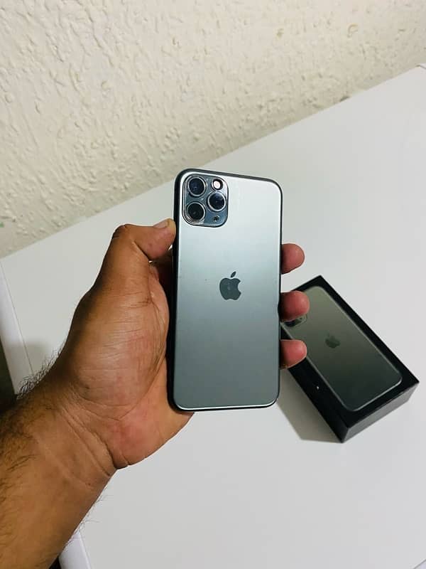 IPHONE 11 Pro WITH BOX PTA APROVE ALL OK PHONE 7