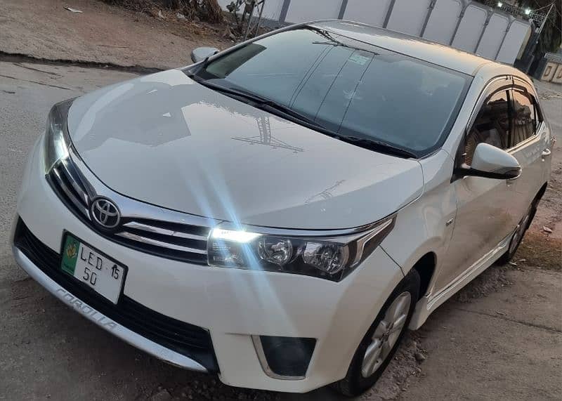 Toyota Corolla GLI 2015 2 digit number. 03448833123 0