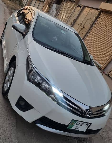 Toyota Corolla GLI 2015 2 digit number. 03448833123 5