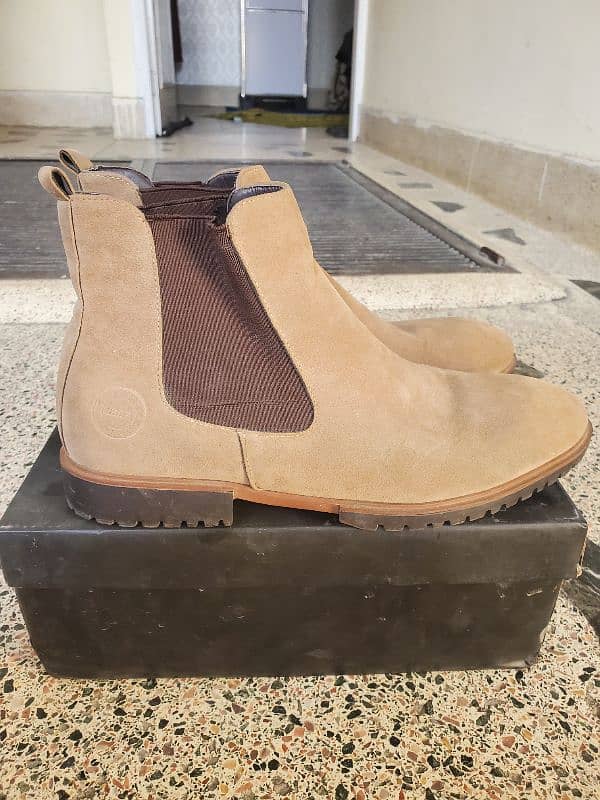 Chelsea Suede Leather Boots 2