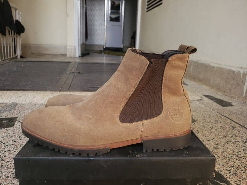 Chelsea Suede Leather Boots 3