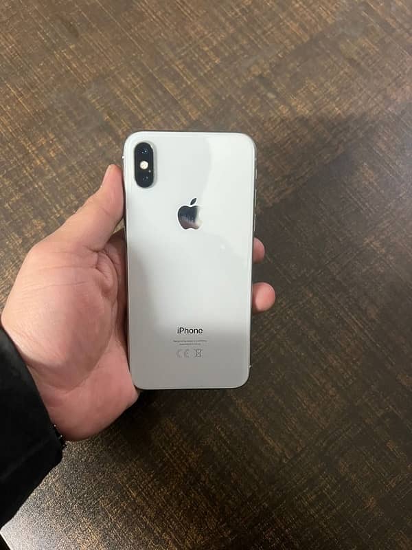 iPhone X in excellent condition panel changed and battery 10/10 workng 8