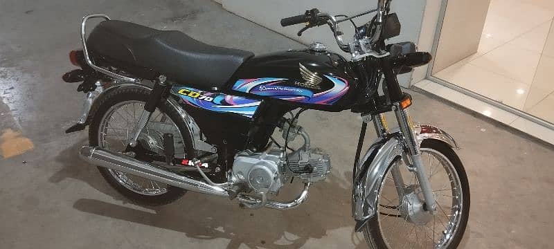 Honda Cd 70 2024 condition 10 by 10 3