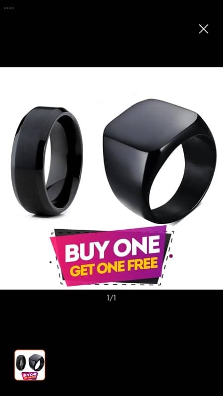 black ring buy one get one free 0