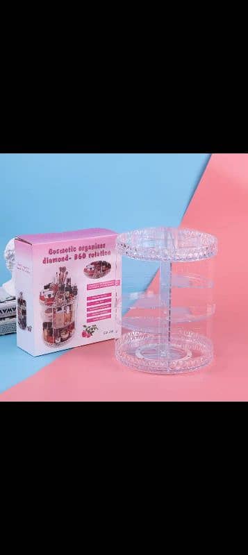 36O° rotating make-up organizer 0