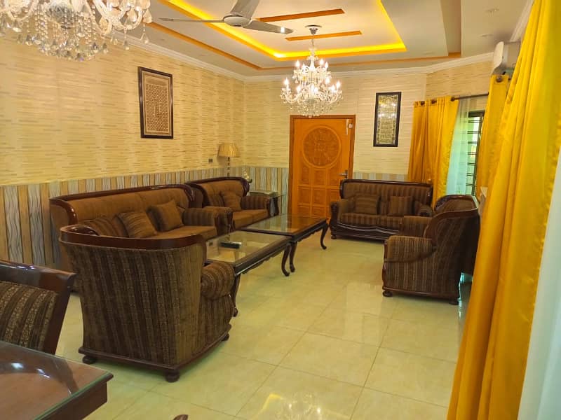 Bahria town, phase 8, kanal furnished house, 12 KVA solar, furnished investor rate 37