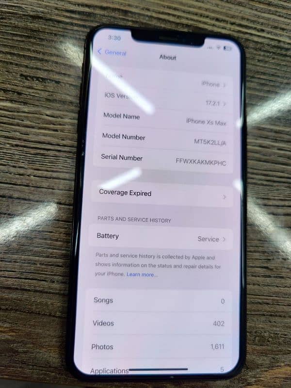 Iphone Xs max waterpack Non PTA jv 64Gb 3