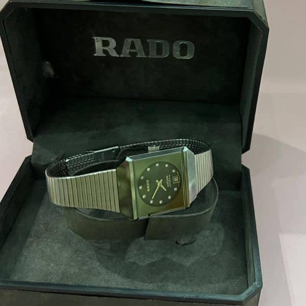 RADO Diastar Automatic with diamonds Model no: 565.0069. 3 Scratchproof 2