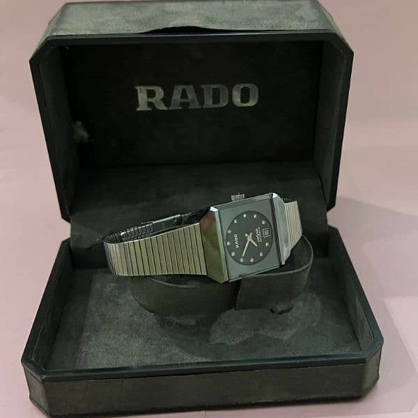 RADO Diastar Automatic with diamonds Model no: 565.0069. 3 Scratchproof 0