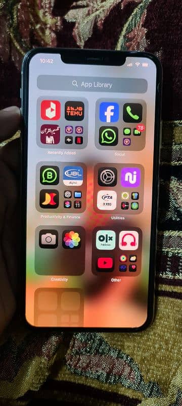 iPhone 11 pro max 64gb JV 0