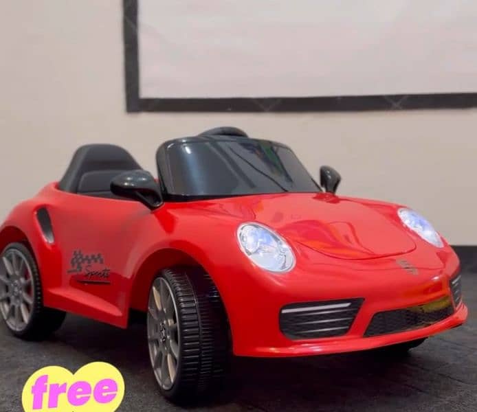 kids car mobile operate and remote control 2