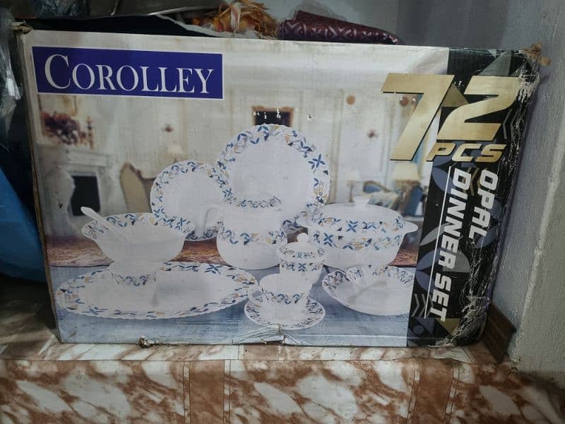 corolley 72 pieces dinner set 1