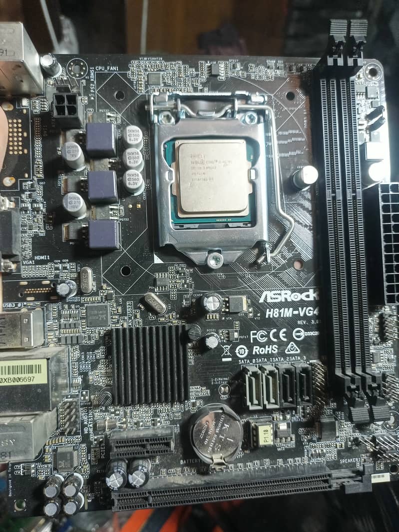 Asrock Gaming Mobo+Core i5 4th Gen Proccessor 0