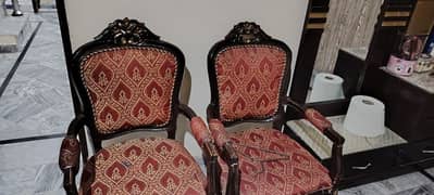 Sofa set , Chairs with two small tables