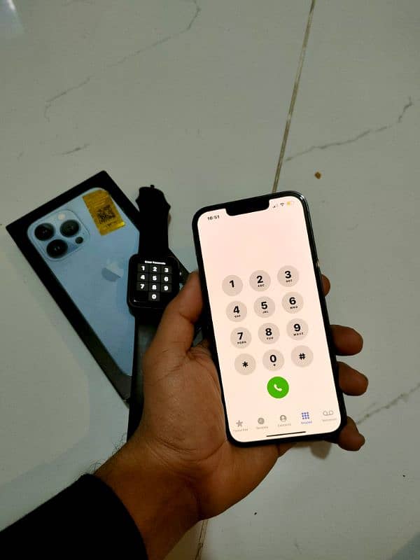 iphone 13 pro 128gb pta approved with apple watch 1