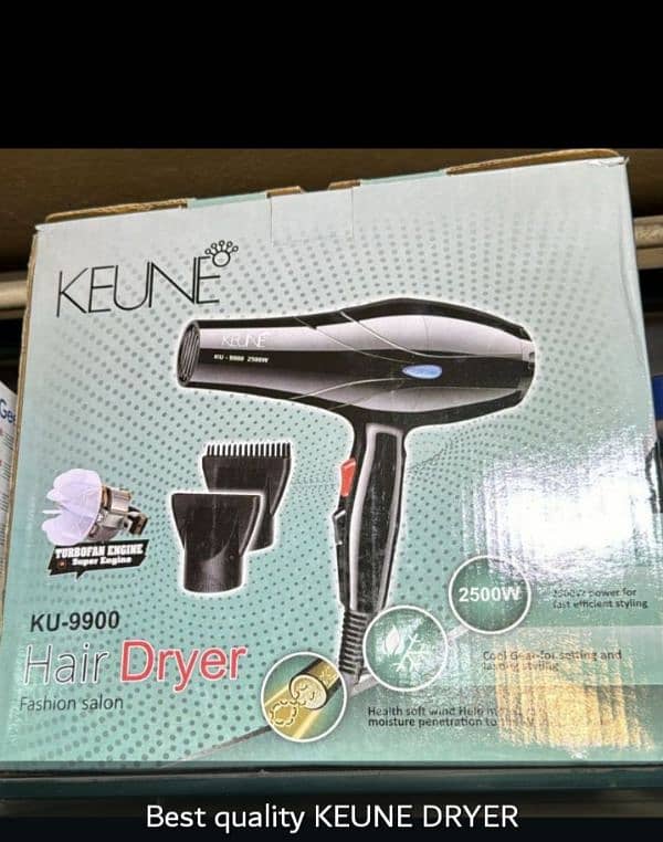 KEUNE HAIR DRYER MARKET PRICE IS RS3500 0