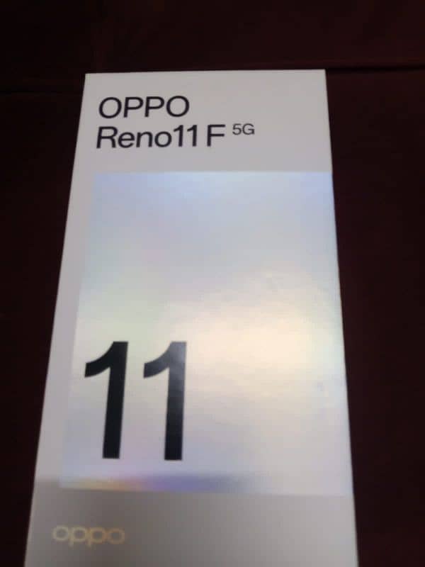 oppo reno 11f 5G 8/256 urgent sale 4