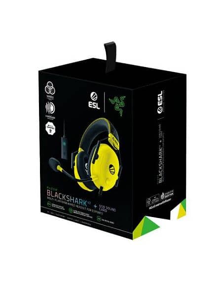 (sealed box packed) Razer Blackshark V2 ESL Special Edition 0