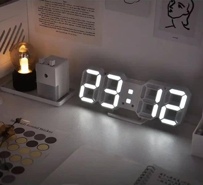 3D DIGITAL CLOCK 1