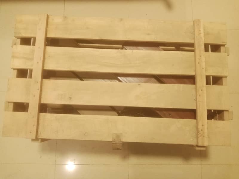 WOODEN PAllET STORAGE BOXES 2