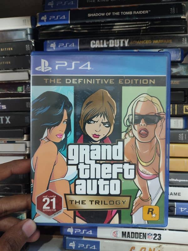 ree dead redemption 2 and gta trilogy used 1