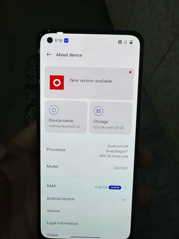 one plus N2200 5g 1