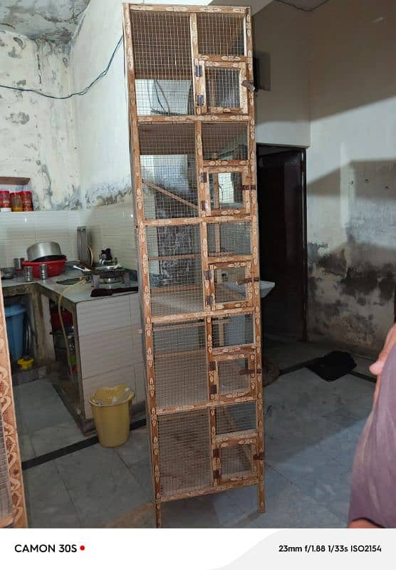 wood cage 5 Portions for sale in Lahore 2