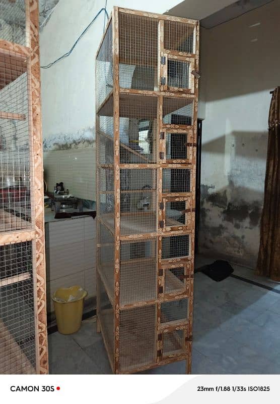 wood cage 5 Portions for sale in Lahore 5