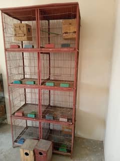 8 Portion Cage with boxes