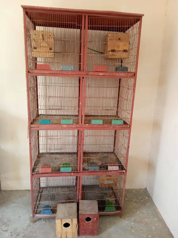 8 Portion Cage with boxes 2