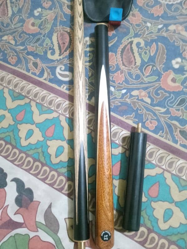 new Johan Paris and BLP 3 piece cue 3