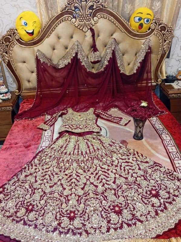 lehnga for bridal/barat 5