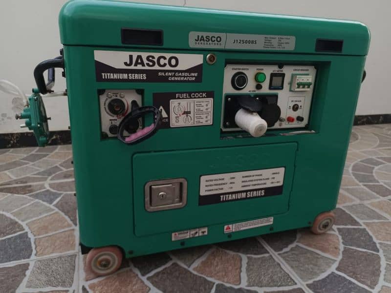 Jasco Generator 8.5kw/11 kva j12500bs for Sale. 0