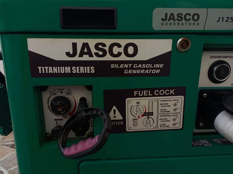 Jasco Generator 8.5kw/11 kva j12500bs for Sale. 2