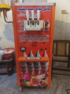 Double Flavor Ice Cream Machine