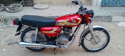 Honda CG-125 Karachi Number