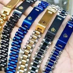 "Stylish Metal Bracelets for Men - Premium Quality in Multiple Colors"