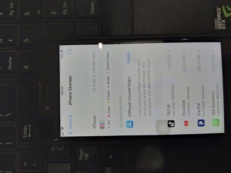 Iphone 7 128 GB Non pta but Sim Signals working all ok for sale 1