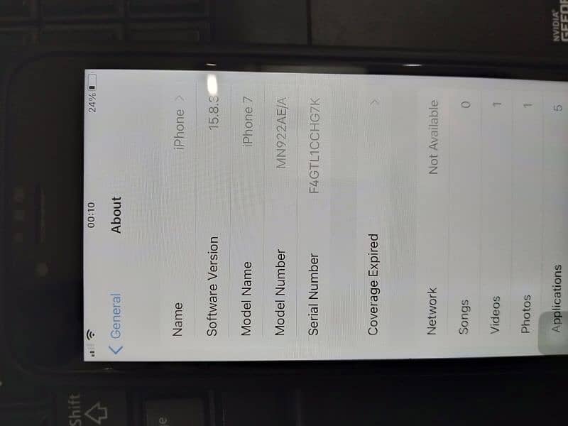 Iphone 7 128 GB Non pta but Sim Signals working all ok for sale 2