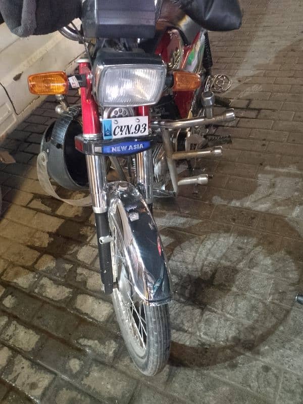 new Asia bike excellent condition argent sale in Islamabad 2