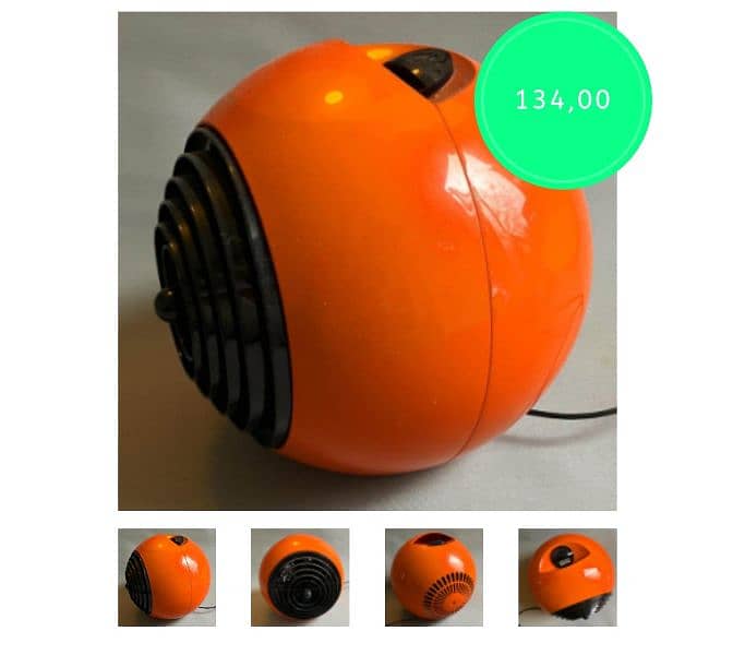 round shape electric heater 2