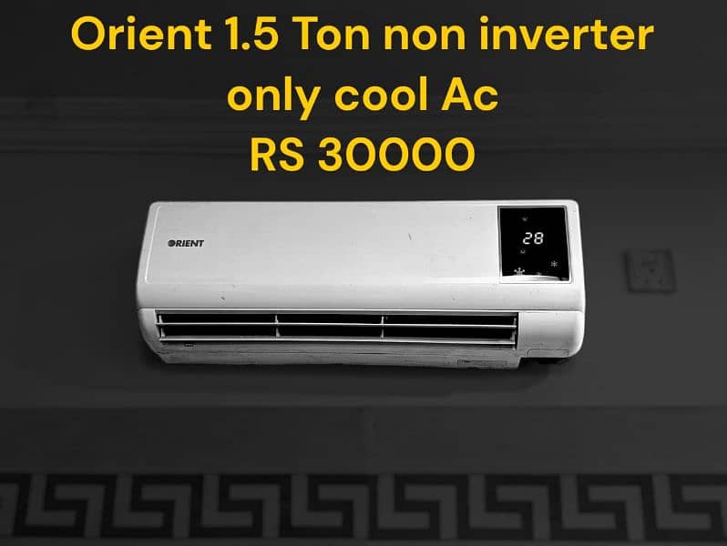 ac non inverter good condition 1  tonn 0