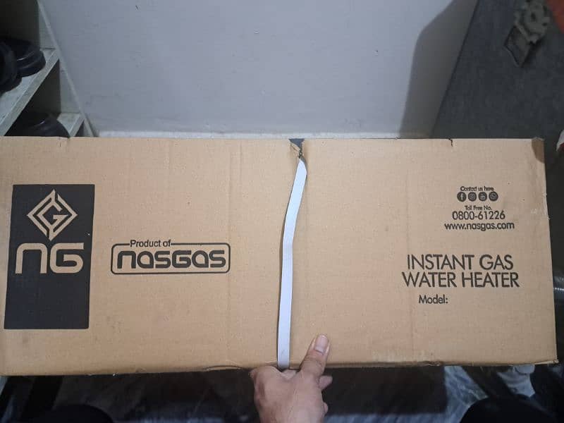 Nasgas 10L Instant Gas water Geyser 2