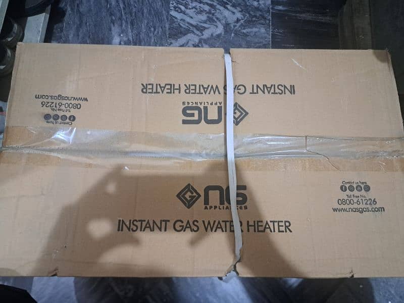 Nasgas 10L Instant Gas water Geyser 3