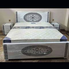 double bed, poshish bed, king size bed, wooden bed