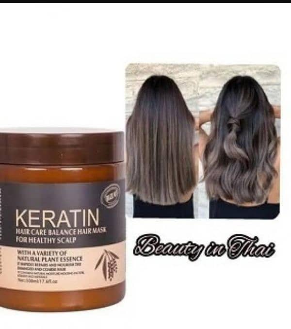 The essence penetrates the hair smoothing the frizz Hair- 1